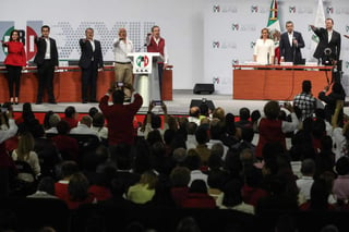 El Partido Revolucionario Institucional (PRI) emitió cuatro convocatorias para la selección de sus candidatos a diputados y senadores por el principio de mayoría relativa. (ARCHIVO)