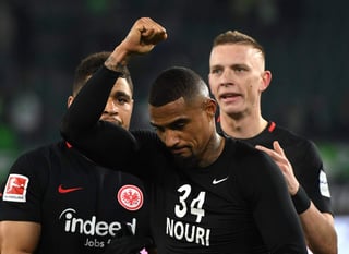 Eintracht Frankfurt venció 3-1 como visitante al Wolfsburgo. (EFE)