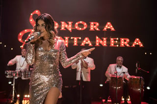 Duetos. La cantante María León figuró en el disco La fiesta continúa de la Sonora Santanera.