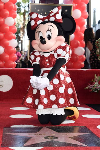 El debut oficial de Minnie Mouse en la pantalla grande fue en noviembre de 1928, por lo que el personaje ya tiene casi 90 años. (AP)
