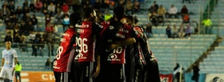 Atlas por fin pudo conocer la victoria en este año tras perder sus primero tres encuentros de Liga MX. (TWITTER)