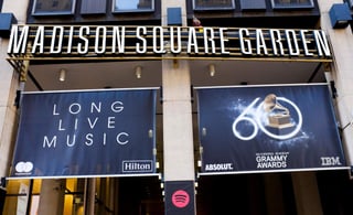 Los Grammy llegan hoy al Madison Square Garden de Nueva York. (EFE)