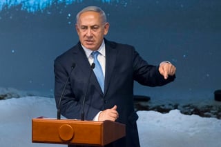 El líder israelí calificó a Irán de 'régimen terrorista' y subrayó que su país 'se levantará ante ellos con toda la fuerza para garantizar la eternidad de Israel'. (AP)