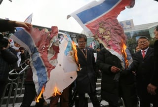 En Seúl hay protestas contra Norcorea. (AP)
