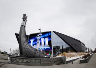 El U.S. Bank Stadium de Minnesota será la sede del Super Bowl LII entre Eagles y Patriots. (ARCHIVO)