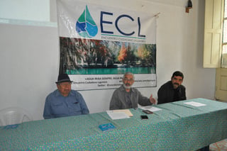 Propuesta. Integrantes del ECL piden luchar para recuperar el humedal del río Nazas en su zona urbana. (GUADALUPE MIRANDA)