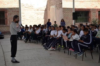 Jornada. Realizan actividades en escuela del ejido El Vergel para combatir el trabajo infantil. (EL SIGLO DE TORREÓN)