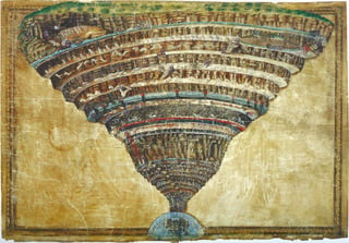 Sandro Botticelli, El mapa del infierno. Foto: Musée du Luxembourg