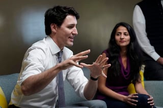 Trudeau dijo que Canadá estaría dispuesto a modernizar los términos del acuerdo e hizo hincapié en la interdependencia de las economías de ambas naciones, sin embargo, advirtió que su gobierno “no será intimidado para tomar un tratado (comercial) desfavorable”. (EFE)
