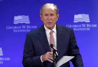 Evidencias. Bush dijo que Rusia interfirió en elecciones. (AP)