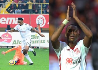 El camerunés y el brasileño marcaron en la jornada de este día en Turquía. (TWITTER)