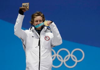 Red Gerard le dio a Estados Unidos su primera medalla de oro en los Juegos Olímpicos de invierno. (AP)