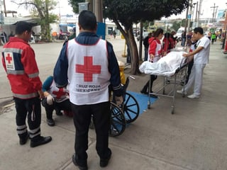 El evento se realizó esta mañana en las instalaciones de la benemérita institución y el rescate corrió a cargo de la brigada interna de la Cruz Roja. (EL SIGLO DE TORREÓN)