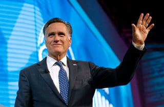 Romney, quien fue candidato presidencial de los republicanos en 2012, anunciará el jueves que intentará ocupar el escaño de Orrin Hatch, quien se retira este año. (AP)