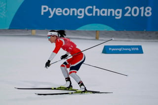 Marit Bjoergen llegó a 14 medallas en Juegos Olímpicos de invierno. (AP)