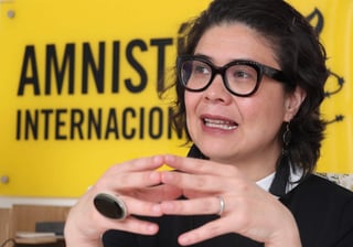 México es un 'cementerio de norte a sur' afirmó Tania Reneaum Panszi, directora ejecutiva de Amnistía Internacional México (AI), al hacer un balance del número de defensores de derechos humanos y periodistas asesinados en el país. (EL UNIVERSAL)