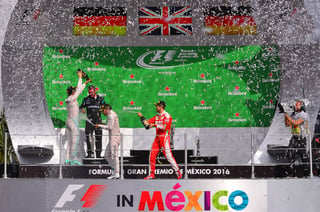 Este año se correrá la cuarta edición del Gran Premio de México, el contrato termina el próximo año con el quinto evento. (Archivo)