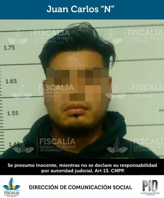 Secuestrador. Después de 6 años aseguran a secuestrador: operaba en La Laguna de Durango. (CORTESÍA)
