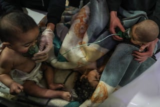 Tragedia.  La Unicef denunció los recientes bombardeos en Siria en donde han muerto al menos mil niños. 