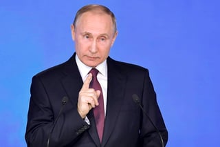 'No es ningún secreto que los países que quieren cooperar con Rusia en la esfera técnico-militar sufren una presión abierta y sin precedentes', dijo Putin. (ARCHIVO)