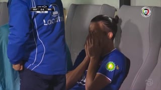 El jugador montenegrino no pudo ocultar su profunda tristeza. (Especial)