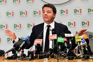 Afirmó que ya ha pedido al presidente del PD, Matteo Orfini, que se convoque un congreso del partido socialdemócrata para decidir quién será su próximo secretario general. (EFE)