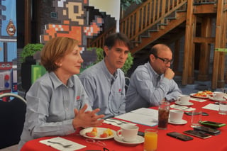 Regional. Amparo Rodríguez, Rafael Rebollar y Javier Hernández, presentaron los detalles. (GUADALUPE MIRANDA)