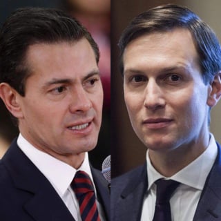 Peña Nieto recibe hoy al yerno de Donald Trump. (ARCHIVO) 