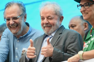 Futuro. El expresidente Luiz Inacio Lula da Silva presentó un libro en el cual dice que está 'preparado para ir preso'.