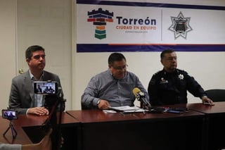 Sergio Lara se refirió hoy a la serie de asaltos que se registraron esta semana en Torreón. (EL SIGLO DE TORREÓN) 