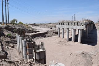Sin condiciones. No se han establecido las condiciones para reanudar las obras del puente El Tajito.