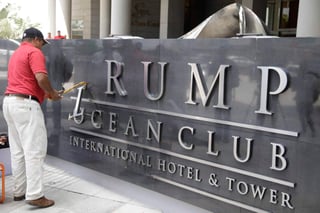 Un abogado del negocio hotelero de Trump dijo desconocer si apelará. (ARCHIVO)