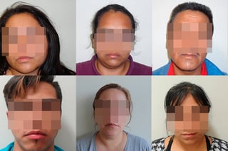 Arrestados. Con ayuda de cinco cómplices, una mujer fingió su secuestro y pidió 10 mil pesos. (EL SIGLO DE TORREÓN)