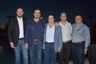 Antonio, Antonio, José, Jorge y Ziad.