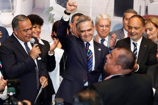 Los líderes de las fuerzas políticas de la coalición Por México al Frente ratificaron a Mancera su voluntad de incorporarse a la campaña presidencial.
