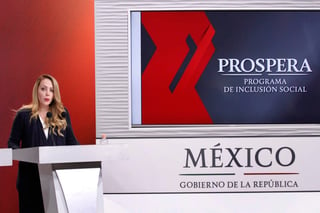 La tarde de este miércoles, Paula Hernández Olmos renunció a la titularidad de la Coordinación General de Prospera para buscar una diputación por parte del Partido Revolucionario Institucional (PRI). (ARCHIVO)