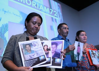 Masacre.  Fueron 72 las víctimas de centro y sudamérica, masacradas en San Fernando, Tamaulipas. (EFE)