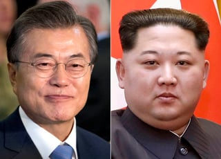 Diálogo. Los líderes de Corea del Sur y Corea del Norte se reunirán el próximo 27 de abril. (AP)