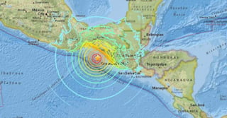El sismo de 5.8 grados se registró a las 18:23 horas de este lunes, informó el Servicio Sismológico Nacional (SSN). (ARCHIVO)