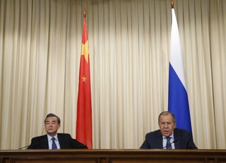 El miércoles y jueves pasado el ministro de Relaciones Exteriores chino, Wang Yi, estuvo en la capital rusa en calidad de enviado especial del presidente de China, Xi Jinping. (ARCHIVO) 