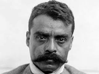 Emiliano Zapata defendió con coraje la propiedad de la tierra. (ESPECIAL)