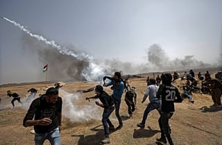 Hechos. Israel abrió fuego contra manifestantes pacíficos y desarmados. (EFE)