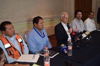 Luis Rebollar González, director global de Negocios de Chemours Laguna, comentó que las constructoras están liquidando a los trabajadores. (EL SIGLO DE TORREÓN) 