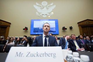 Indagan. El director general de Facebook Mark Zuckerberg regresó al Congreso estadounidense. (EFE)