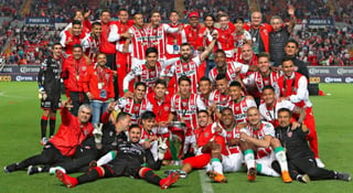 Necaxa superó en casa 1-0 al Toluca y ganó el tercer título de Copa en su historia. (Cortesía Necaxa)