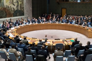 Rechazo. El Consejo de Seguridad de la ONU votó en contra de la resolución de Rusia.