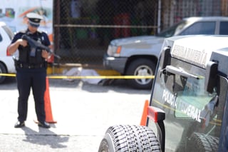 Dos uniformados resultaron heridos y fueron trasladados a un hospital de la Ciudad de México para recibir atención médica. (ARCHIVO)