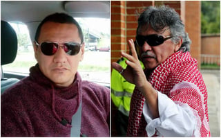 Con pruebas. Marlon Marín testificará en el caso del líder del partido FARC, Jesús Santrich. (EFE y TWITTER)