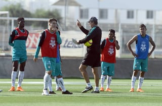 Los Guerreros del Santos Laguna preparan la estrategia para encarar la parte final del torneo Clausura 2018, empezando este domingo contra los Pumas de la UNAM. (Jesús Galindo)