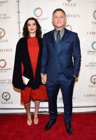 Daniel Craig y Rachel Weisz están esperando su primer hijo en común. (ARCHIVO)